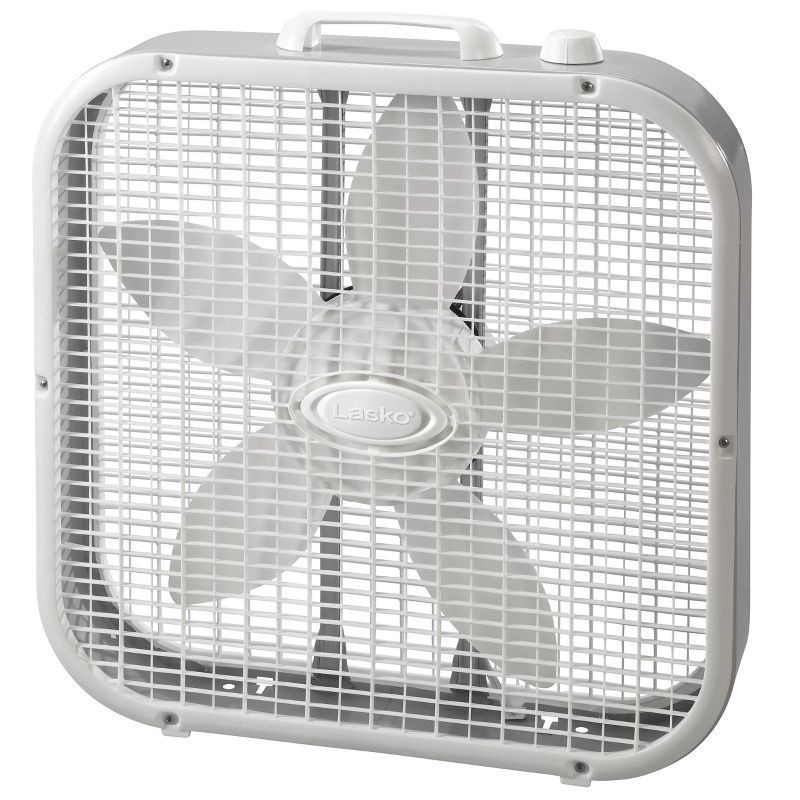 slide 1 of 4, Lasko Air Conditioning Box Fan 1 ea, 1 ct