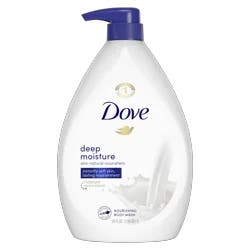 Dove Body Wash with Pump Deep Moisture, 34 oz
