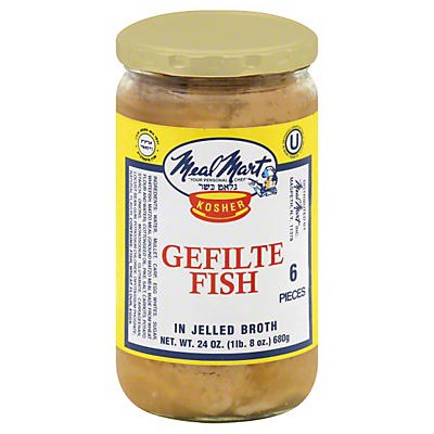 slide 1 of 2, Meal Mart Gefilte Fish, 24 oz