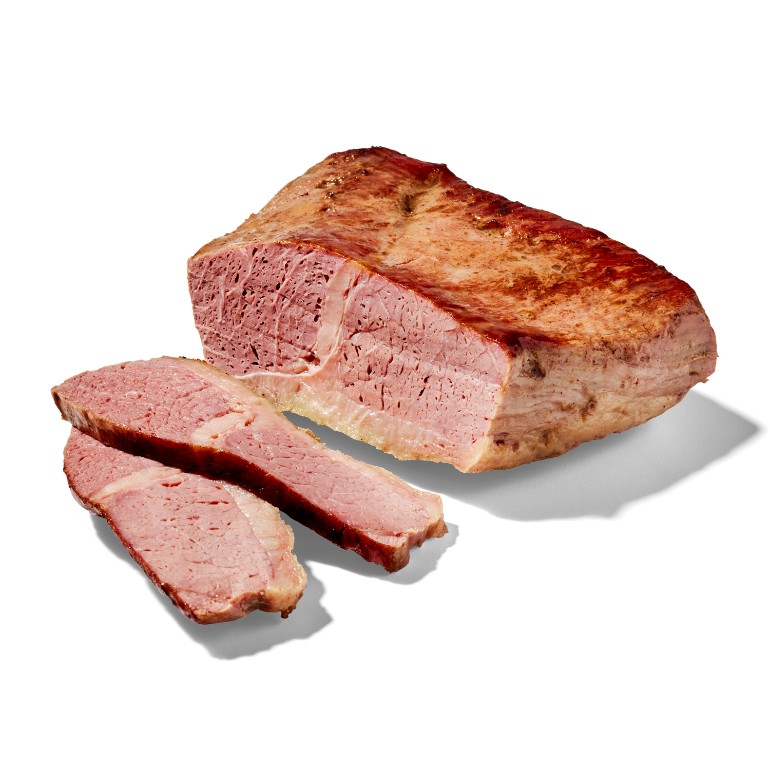 slide 4 of 4, FRESH FROM MEIJER Meijer Corned Beef Flat Cut Low Sodium, per lb