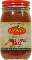 slide 1 of 2, Kyvan Hot Honey Apple Salsa, 16.3 oz