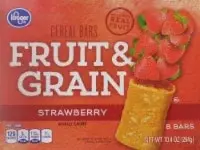 Kroger Fruit & Grain Strawberry Cereal Bars