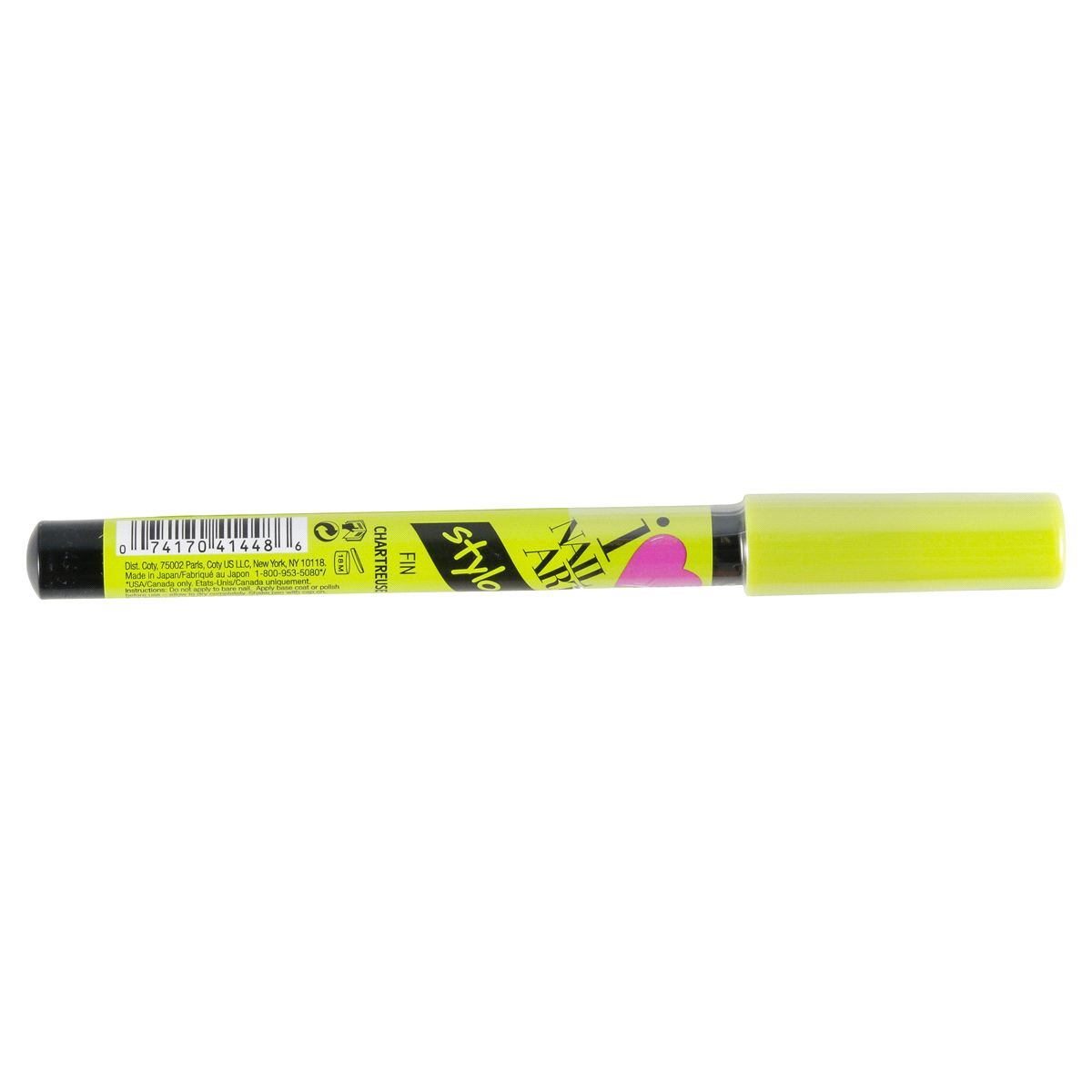 slide 2 of 4, Sally Hansen I Heart Chartreuse Nail Art Pen, 1 ct