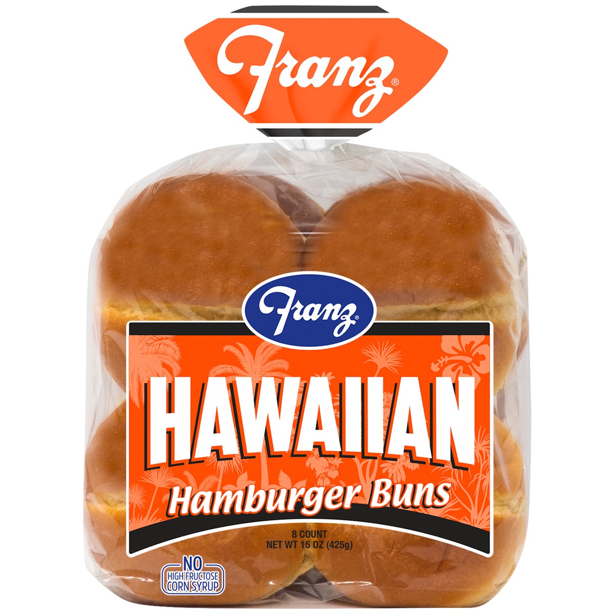 slide 2 of 6, Franz Hawaiian Hamburger Buns 16.5oz, 16.5 oz