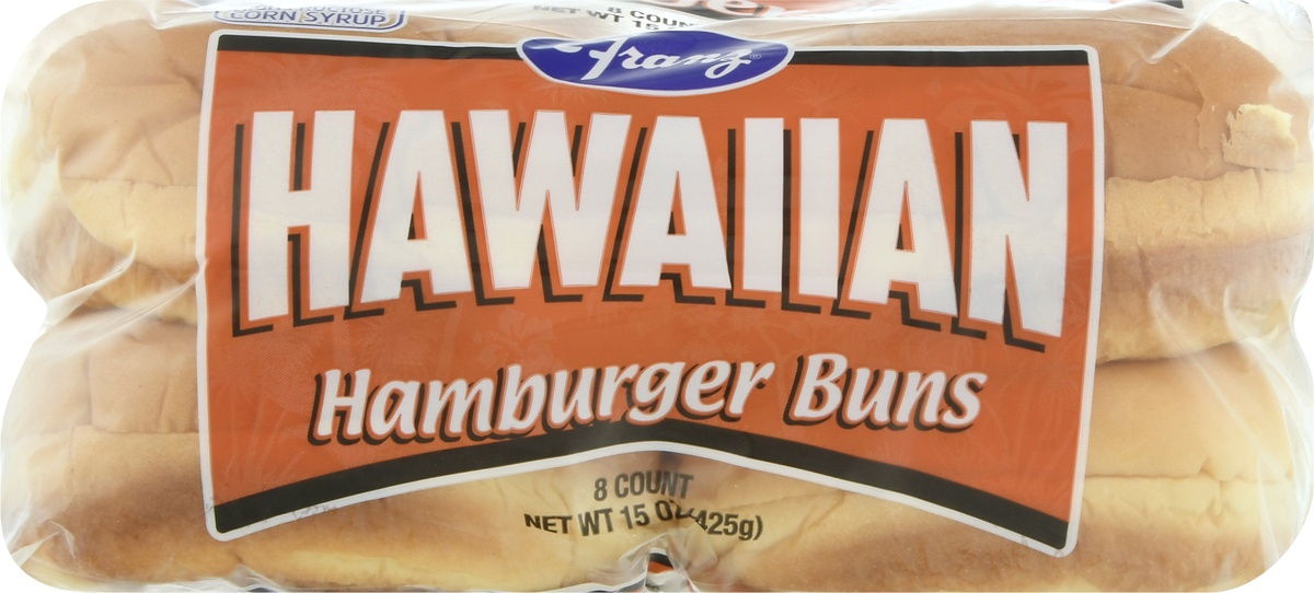 slide 9 of 11, Franz Hamburger Buns Hawaiian, 15 oz