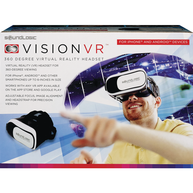 slide 1 of 1, Vr Head Set, 1 ct