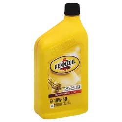 Pennzoil Motor Oil, SAE 10W-40