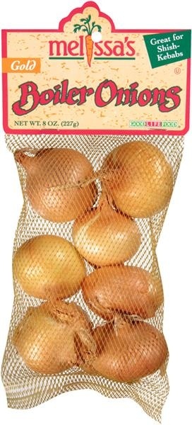 slide 1 of 1, Melissa's Assorted Boiler Onions Bagged, 8 oz