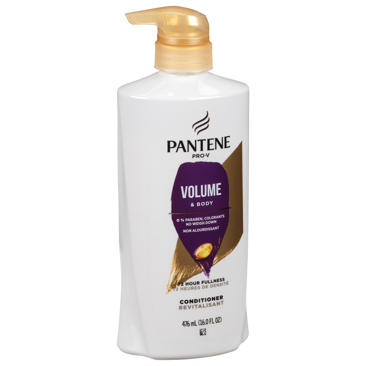 slide 3 of 9, Pantene Conditioner for Fine or Thin Hair, Volumizing, Lightweight, Safe for Color Treated Hair, Paraben Free, 16.0 oz, 16 fl oz