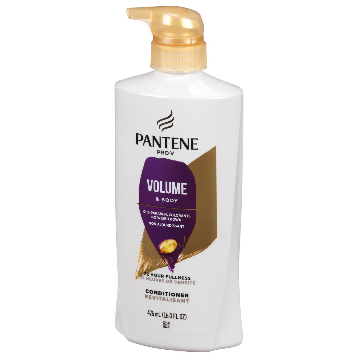 slide 6 of 9, Pantene Conditioner for Fine or Thin Hair, Volumizing, Lightweight, Safe for Color Treated Hair, Paraben Free, 16.0 oz, 16 fl oz