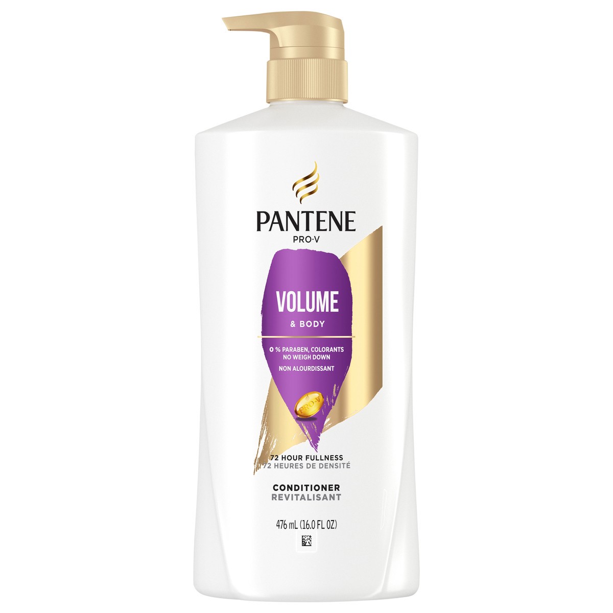 slide 1 of 9, Pantene Conditioner for Fine or Thin Hair, Volumizing, Lightweight, Safe for Color Treated Hair, Paraben Free, 16.0 oz, 16 fl oz