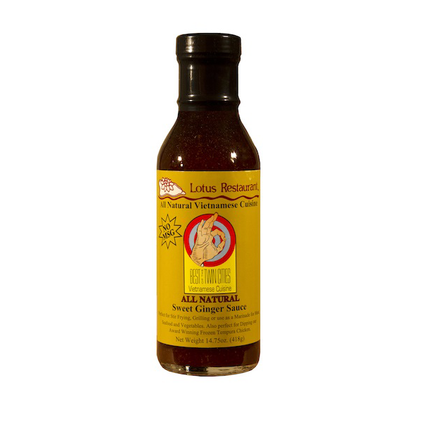 slide 1 of 1, Lotus All-Natural Sweet Ginger Sauce, 14 oz