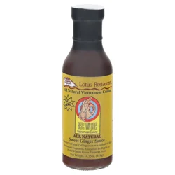 Lotus All-Natural Sweet Ginger Sauce