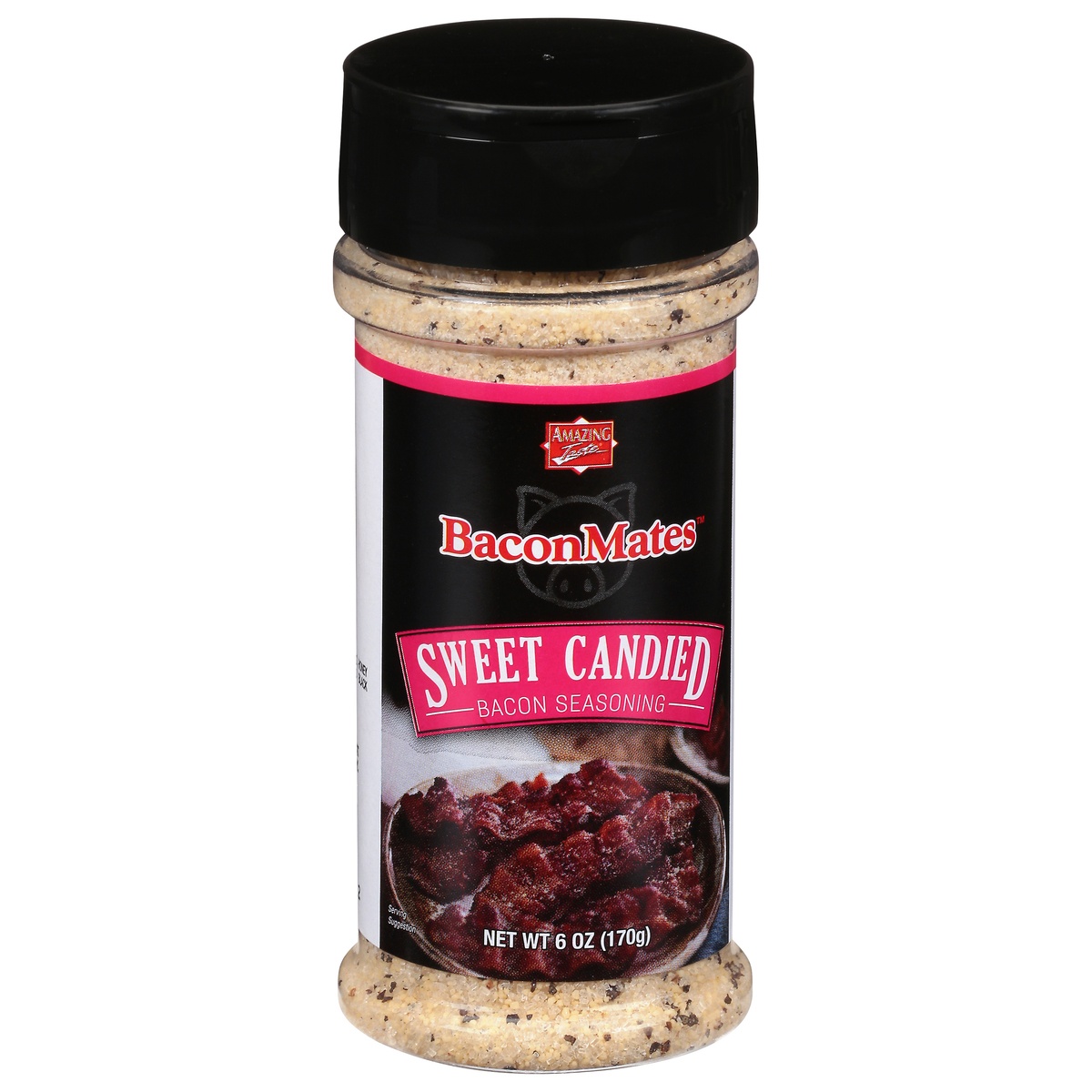 slide 1 of 1, Amazing Taste Baconmates Sweet Candied Bacon Seasoning, 6.25 oz