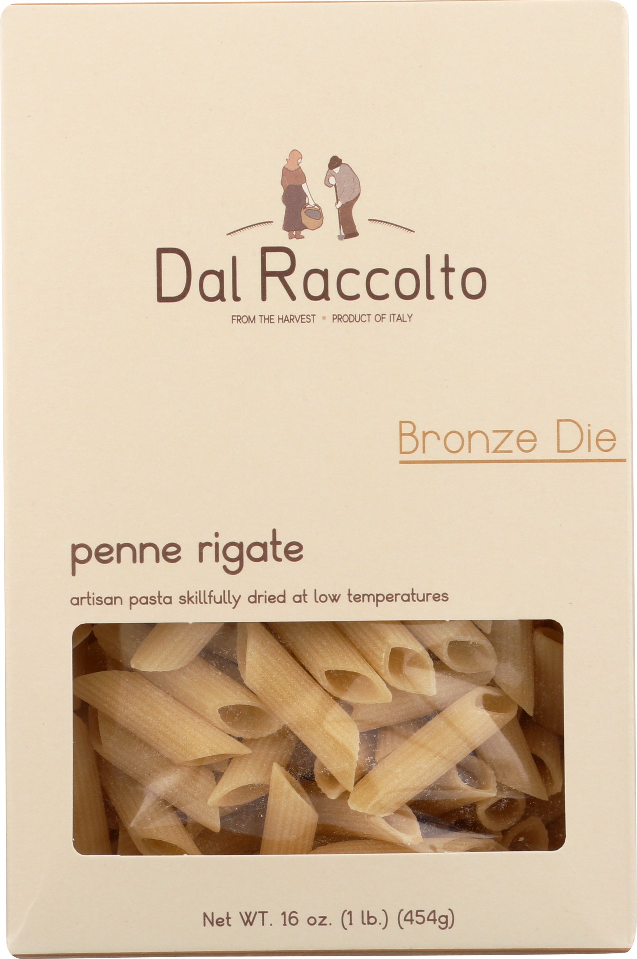 slide 1 of 5, Dal Raccolto Penne Rigate Pasta, 1 lb