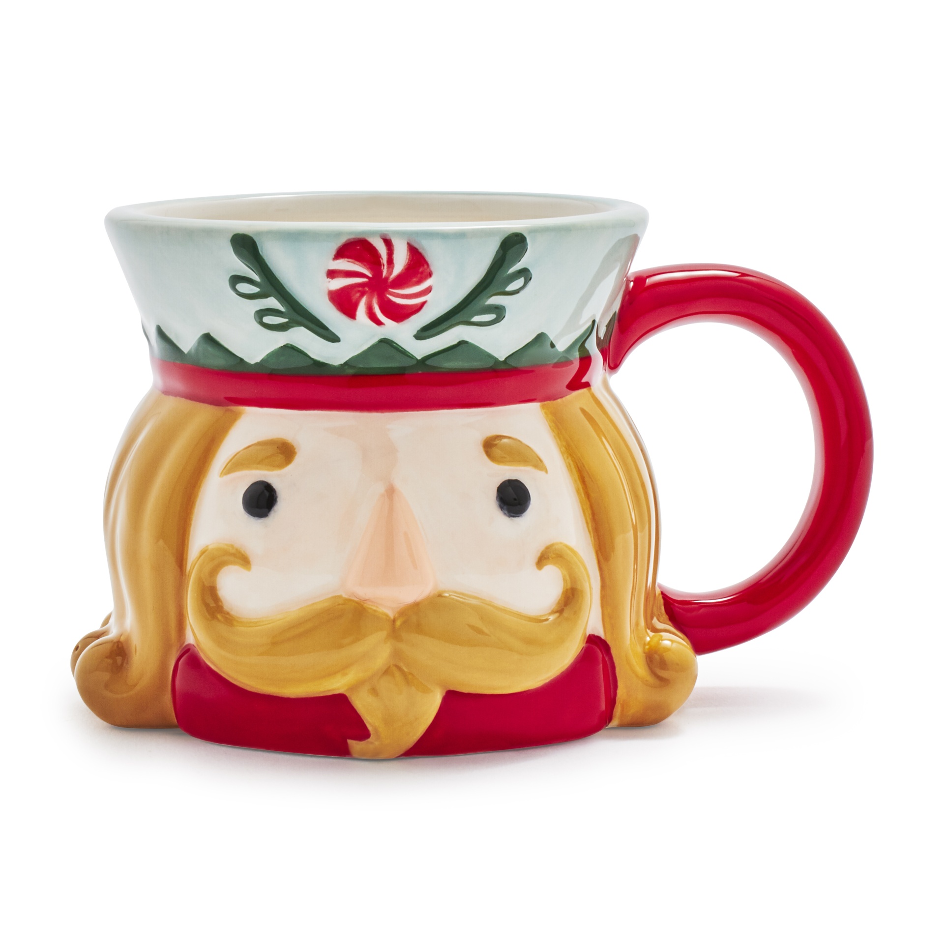 slide 1 of 1, Sur La Table Figural Nutcracker Child Mug, 1 ct