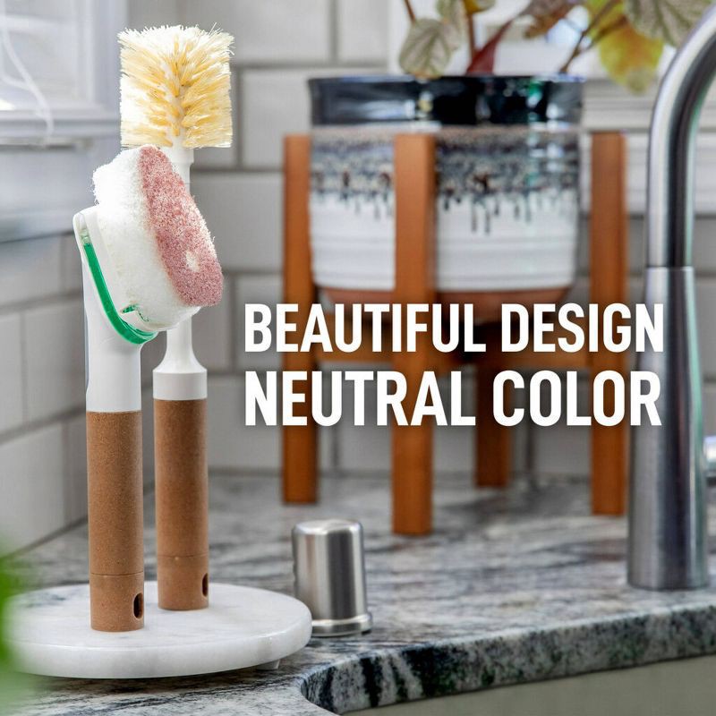 slide 6 of 13, Scotch-Brite Greener Clean Soap Control Dishwand, 1 ct