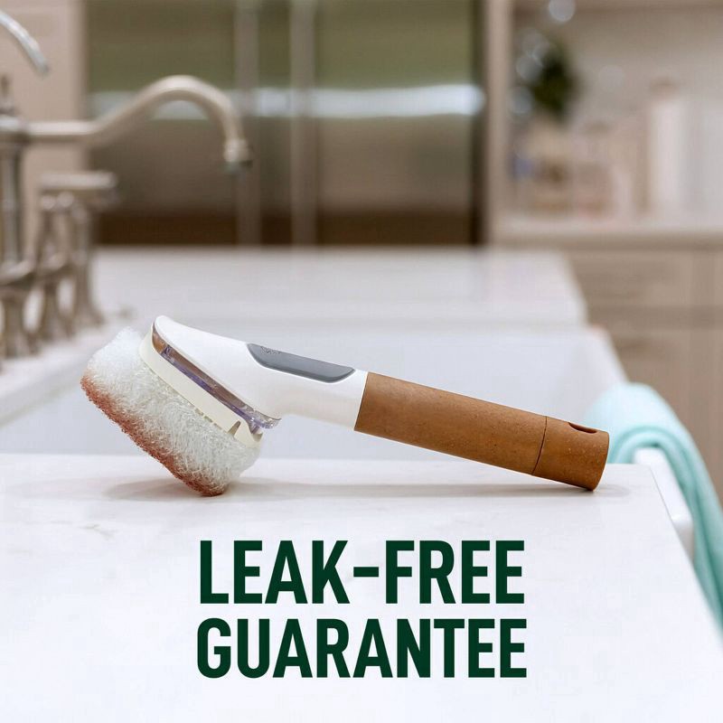 slide 4 of 13, Scotch-Brite Greener Clean Soap Control Dishwand, 1 ct
