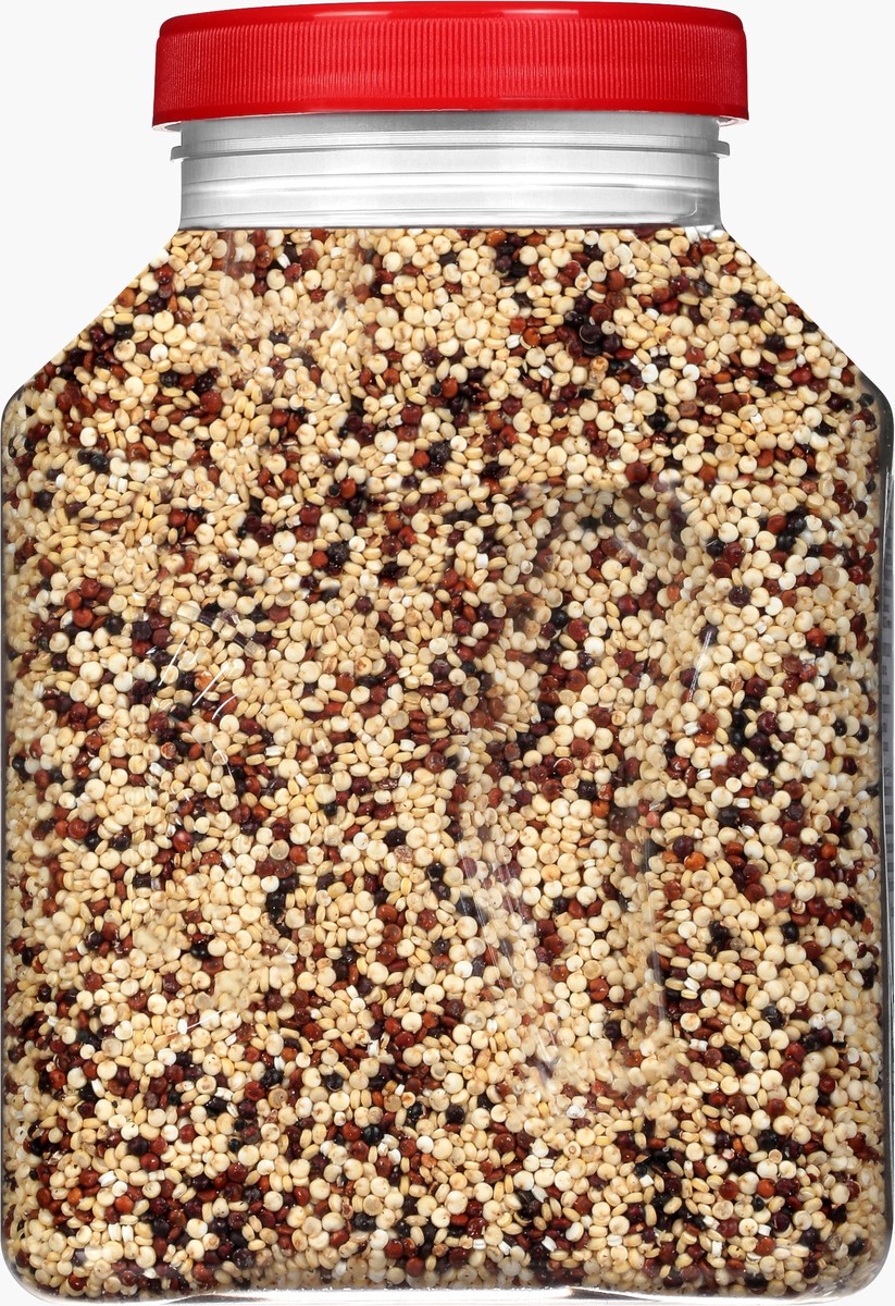 slide 7 of 9, RiceSelect Tri-Color Quinoa 22 oz. Jar, 22 oz