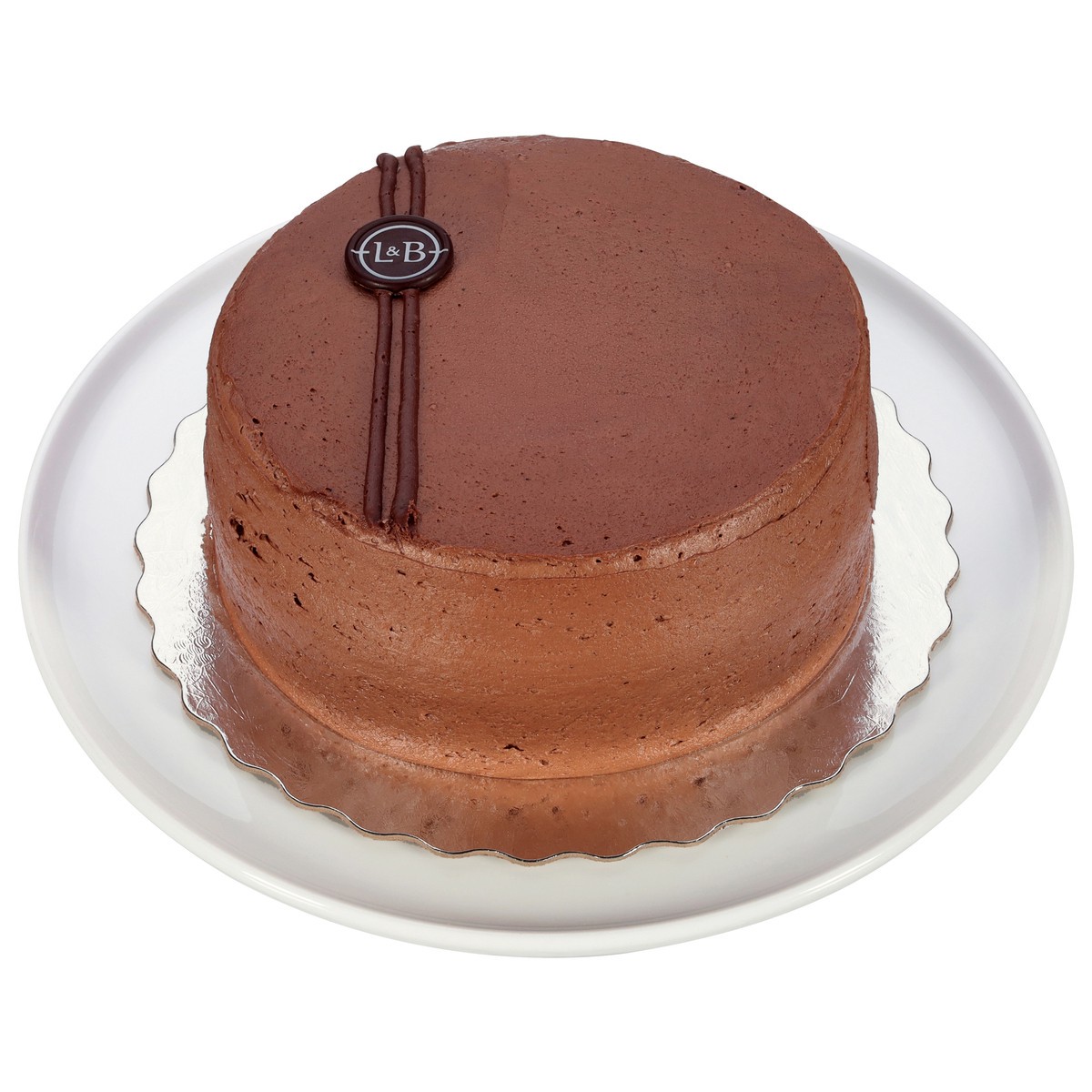 slide 4 of 4, Lunds & Byerlys Chocolate Icing 7 Inch Chocolate Cake 1 Each, 1 ct