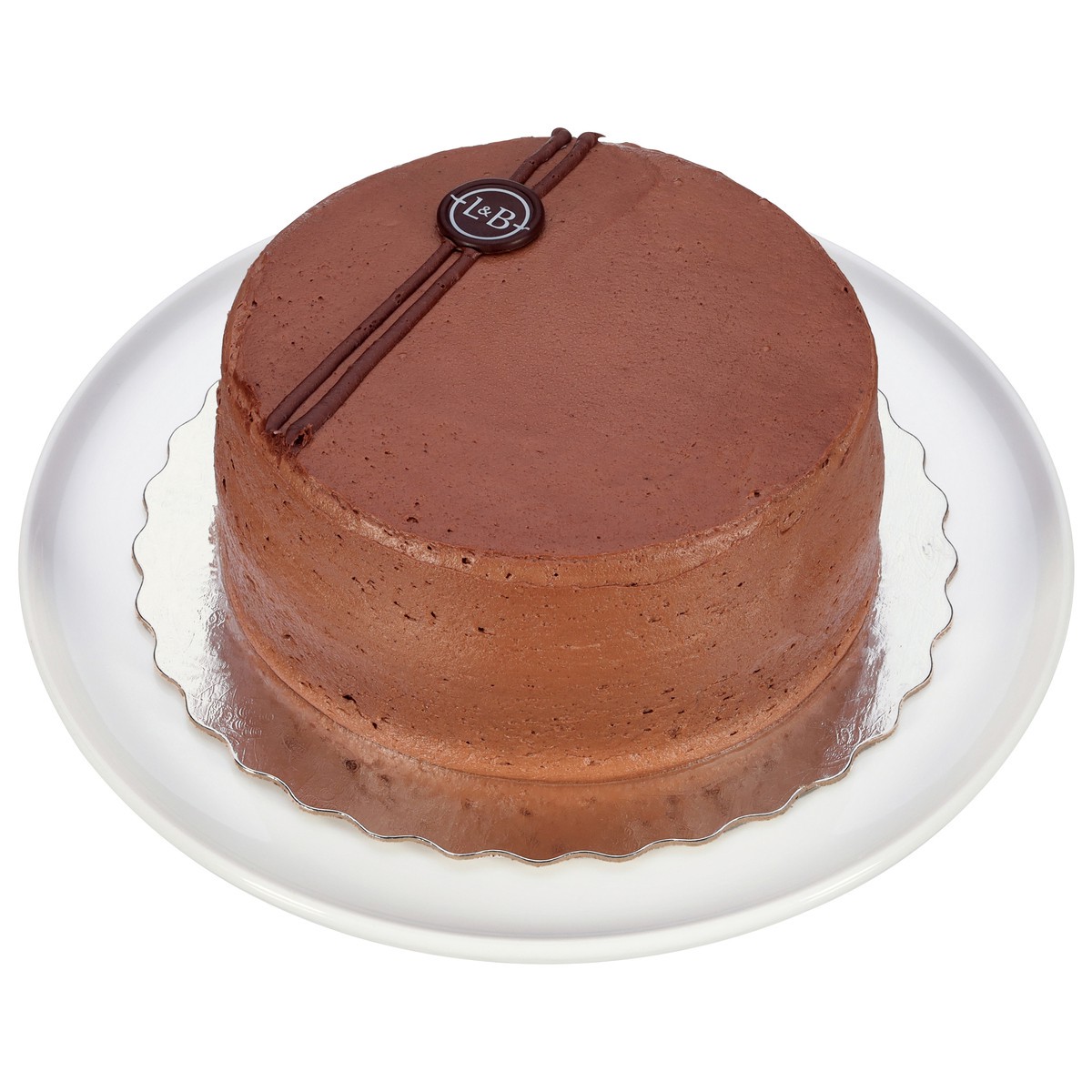 slide 3 of 4, Lunds & Byerlys Chocolate Icing 7 Inch Chocolate Cake 1 Each, 1 ct