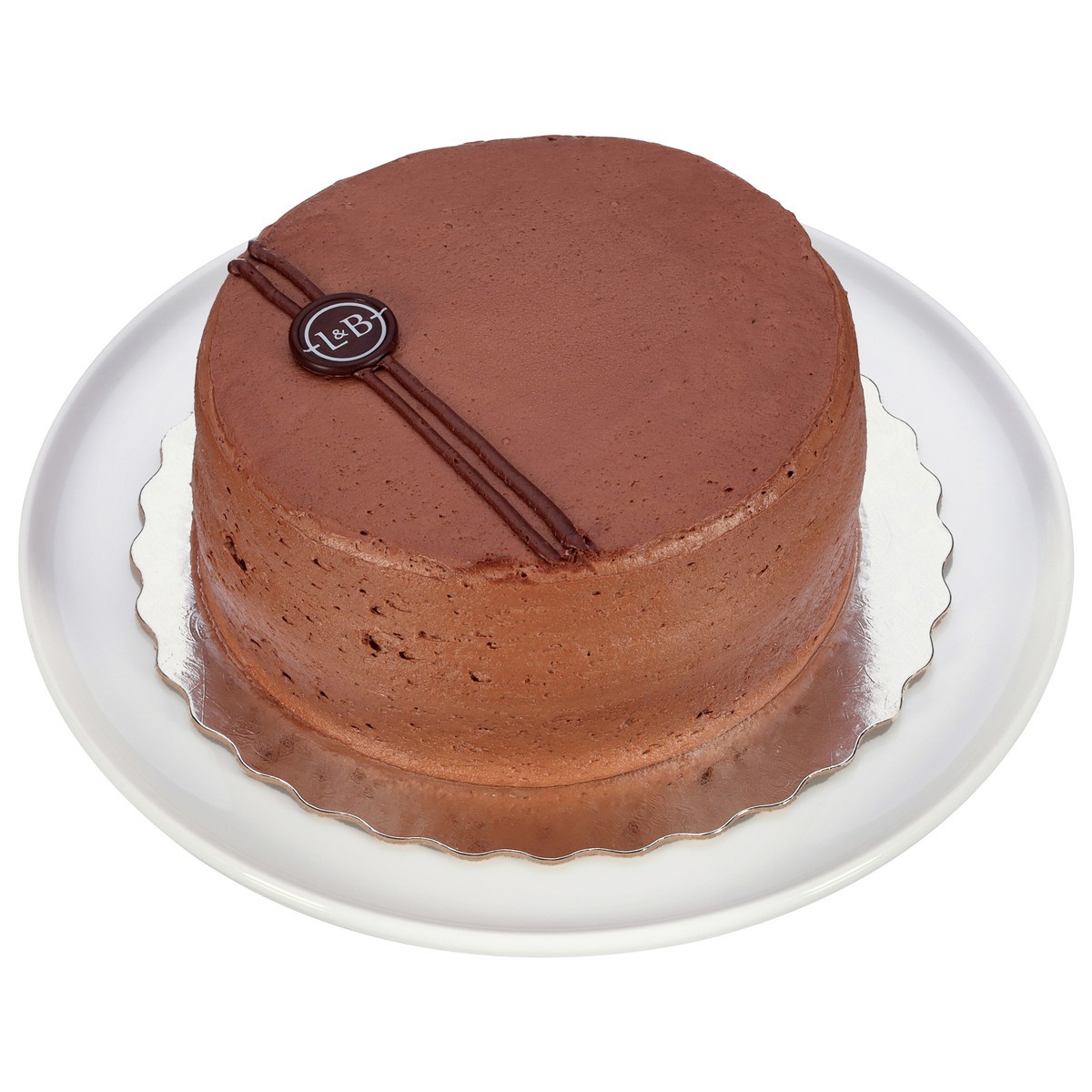 slide 2 of 4, Lunds & Byerlys Chocolate Icing 7 Inch Chocolate Cake 1 Each, 1 ct