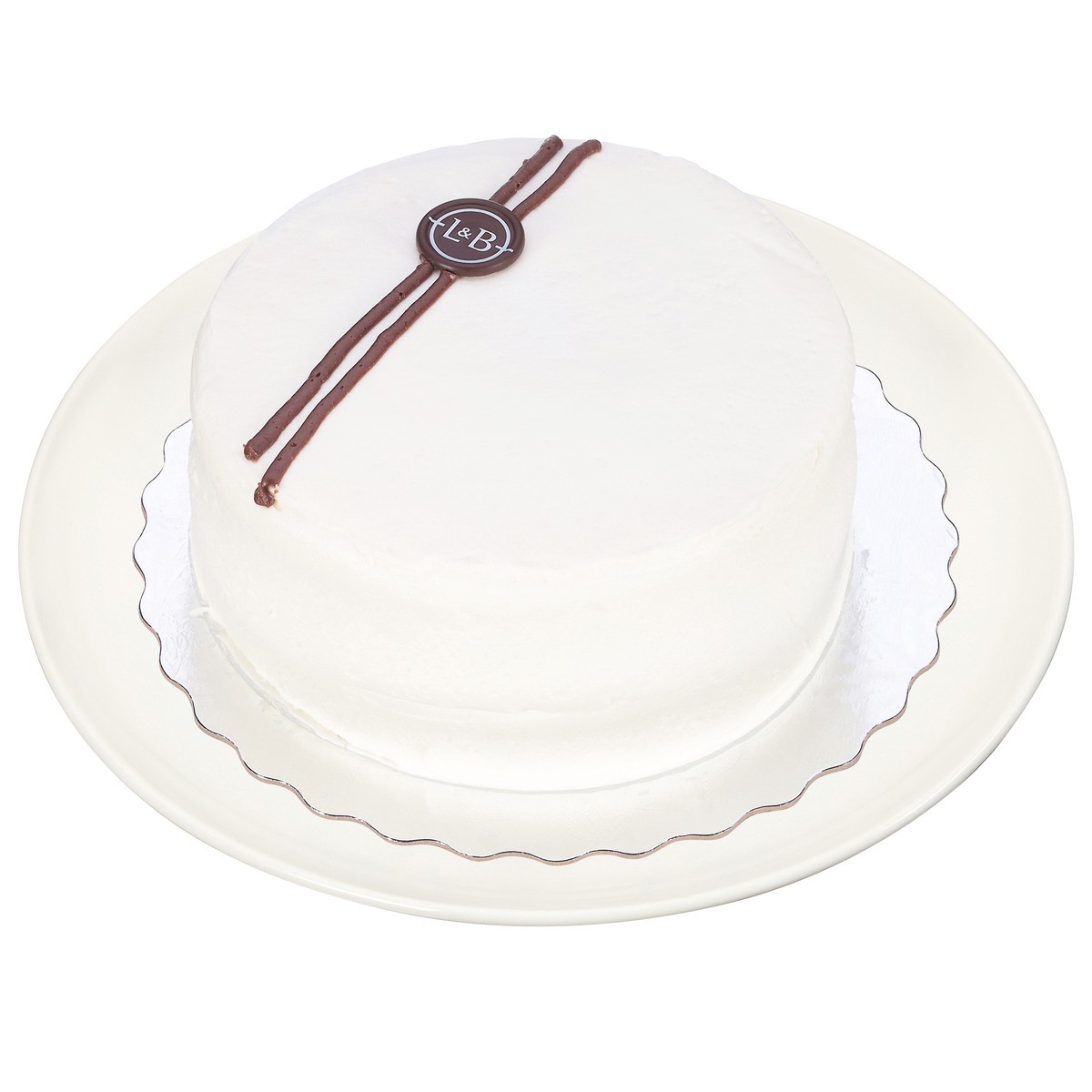 slide 3 of 4, Lunds & Byerlys 7 Inch Marble Cake White Icing 1 Each, 1 ct