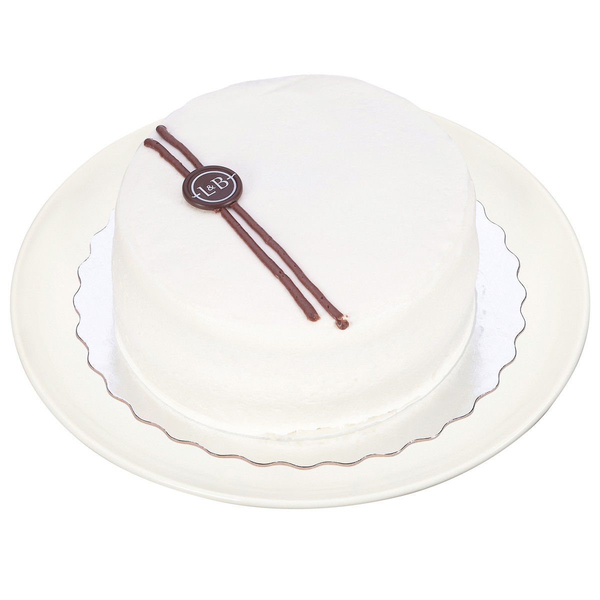 slide 4 of 4, Lunds & Byerlys 7 Inch Marble Cake White Icing 1 Each, 1 ct