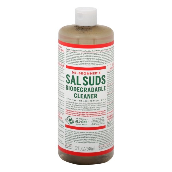 slide 1 of 1, Dr. Bronner's Sal Suds Biodegradable Cleaner, 32 oz