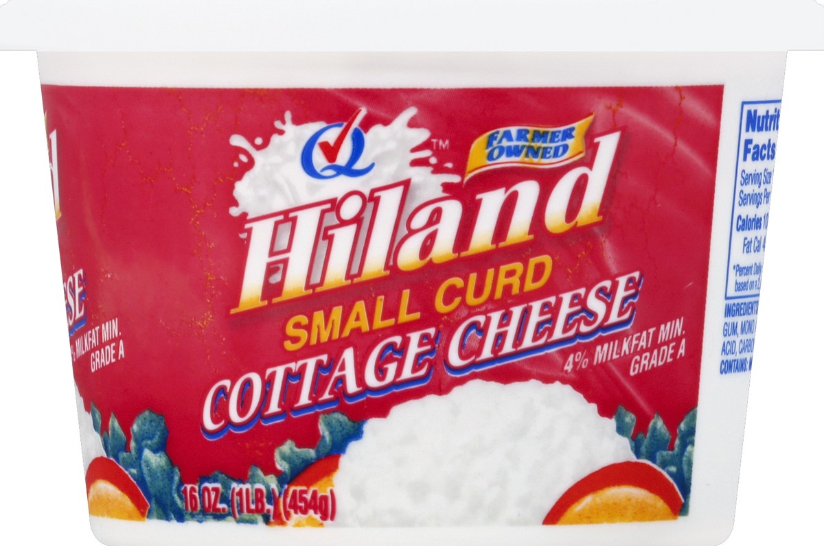 slide 4 of 6, Hiland Dairy Cottage Cheese 16 oz, 16 oz