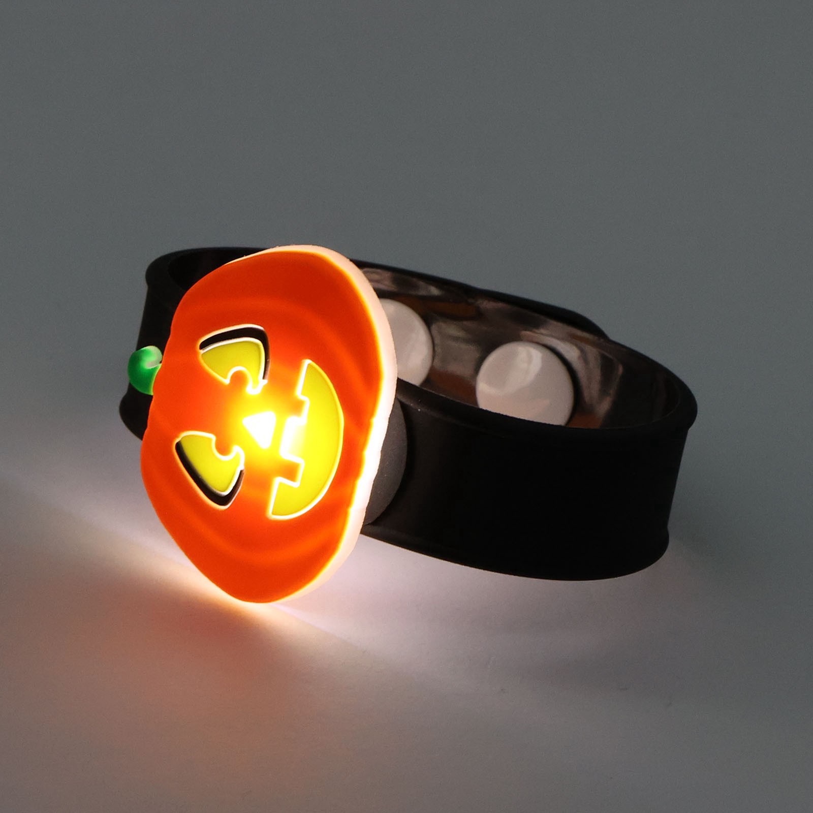 slide 4 of 5, Jack-O'-Lantern Light-Up Bracelet By Creatology, 1 ct