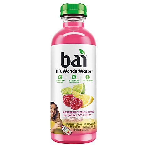 slide 1 of 1, Bai Raspberry Lemon Lime- 18 fl oz, 18 fl oz