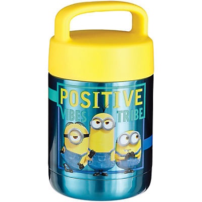 slide 1 of 1, Zak! Designs Zak Designs Minions Stainless Steel Food Container, 12 oz