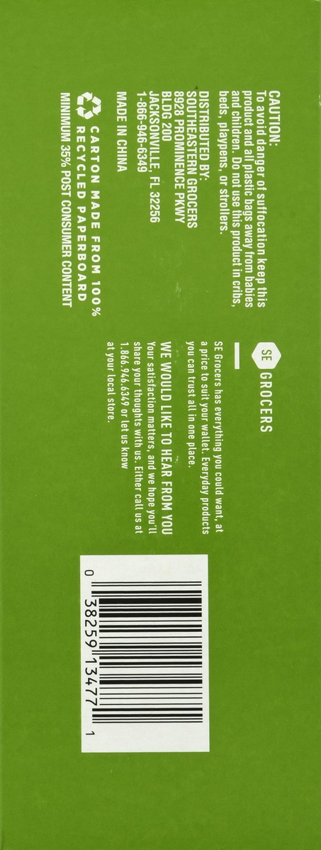 slide 7 of 12, Se Grocers 4 Color Reseal Bags, 80 ct