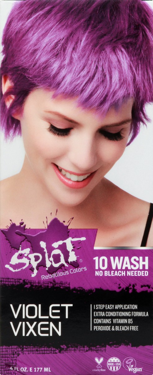 slide 6 of 9, Splat Hair Color 6 oz, 6 oz