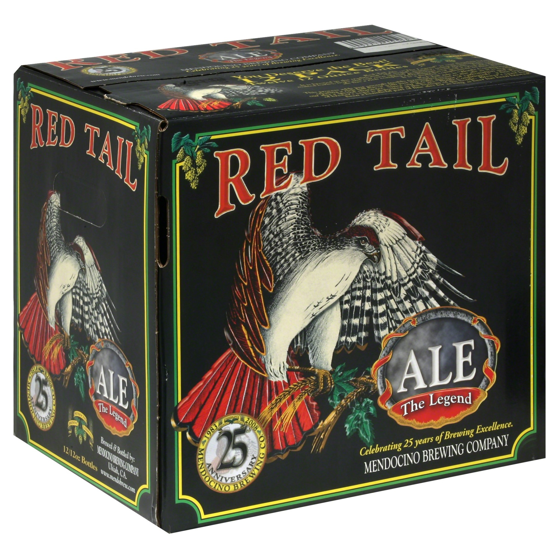slide 1 of 1, Mendocino Brewing Red Tail Ale, 12 ct; 12 oz