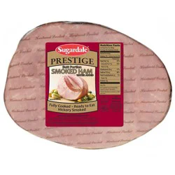 Sugardale Foods Smoked Ham Butt Portion Fully Cooked