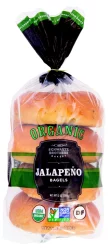 Schwartz Brothers Bakery Organic Jalapeno Bagels