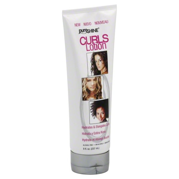 slide 1 of 1, Pure Shine Curls Lotion, 8 oz