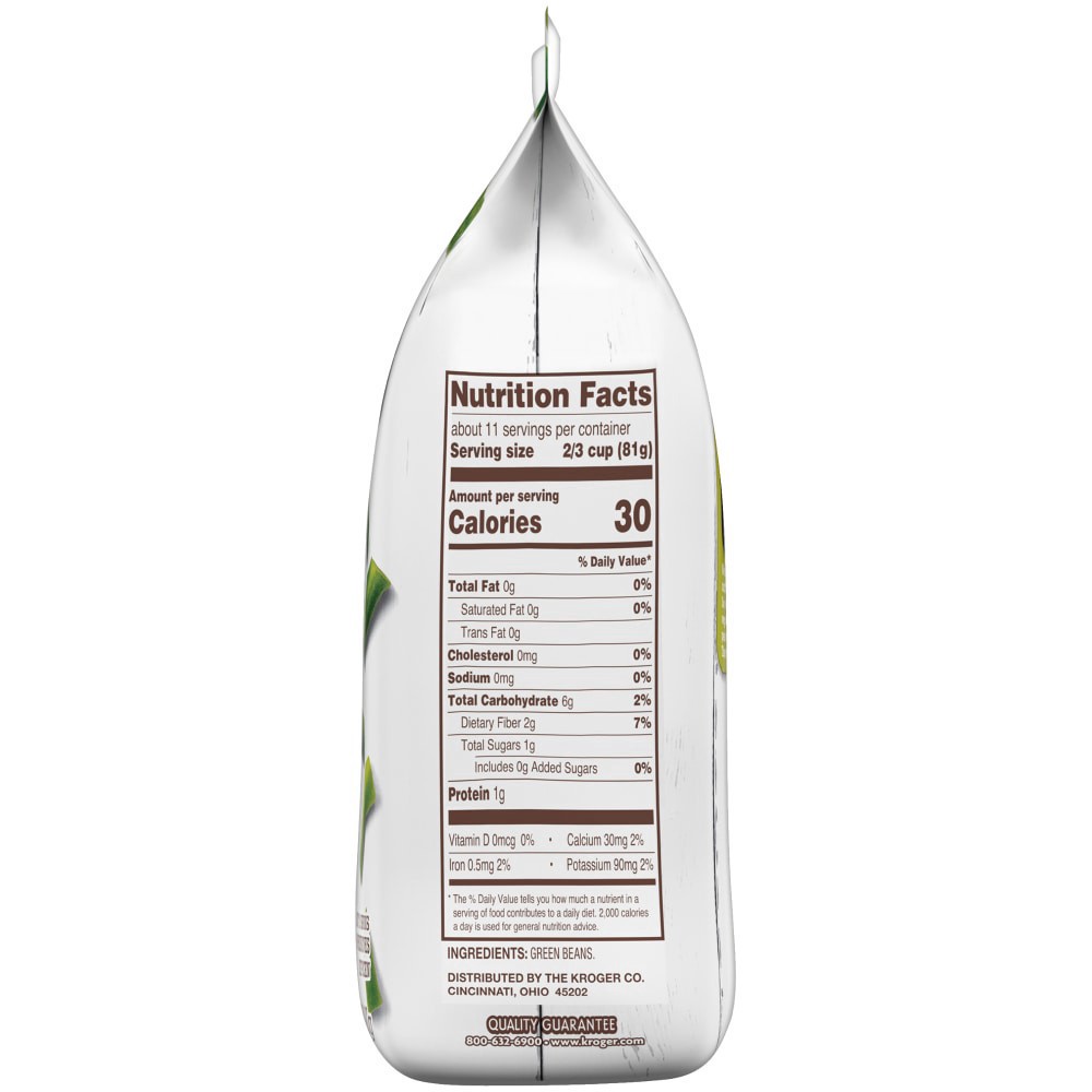 slide 6 of 6, Kroger Traditional Favorites Cut Green Beans, 32 oz