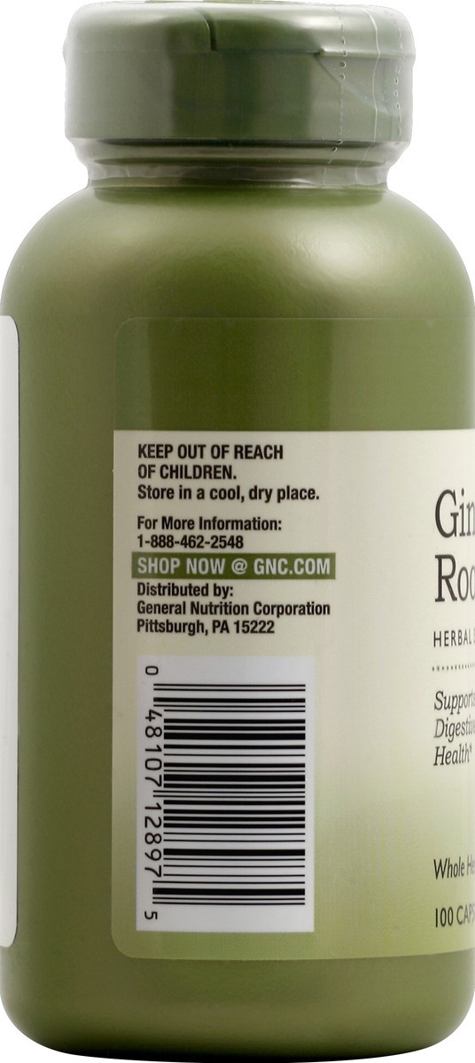 slide 4 of 6, GNC Ginger Root 100 ea, 100 ct