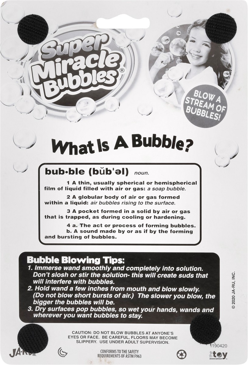 slide 7 of 8, Super Miracle Bubbles 4 Piece Bubble Blow 1 ea, 1 ct