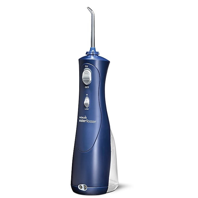 slide 1 of 7, Waterpik Cordless Plus Waterflosser - Blue, 1 ct