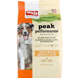 Weis Quality Peak Performance Food For Active Adult Dogs