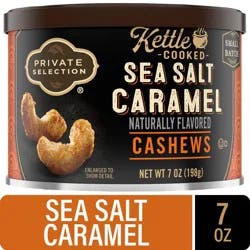 Private Selection Kettle Cooked Sea Salt Caramel Cashews