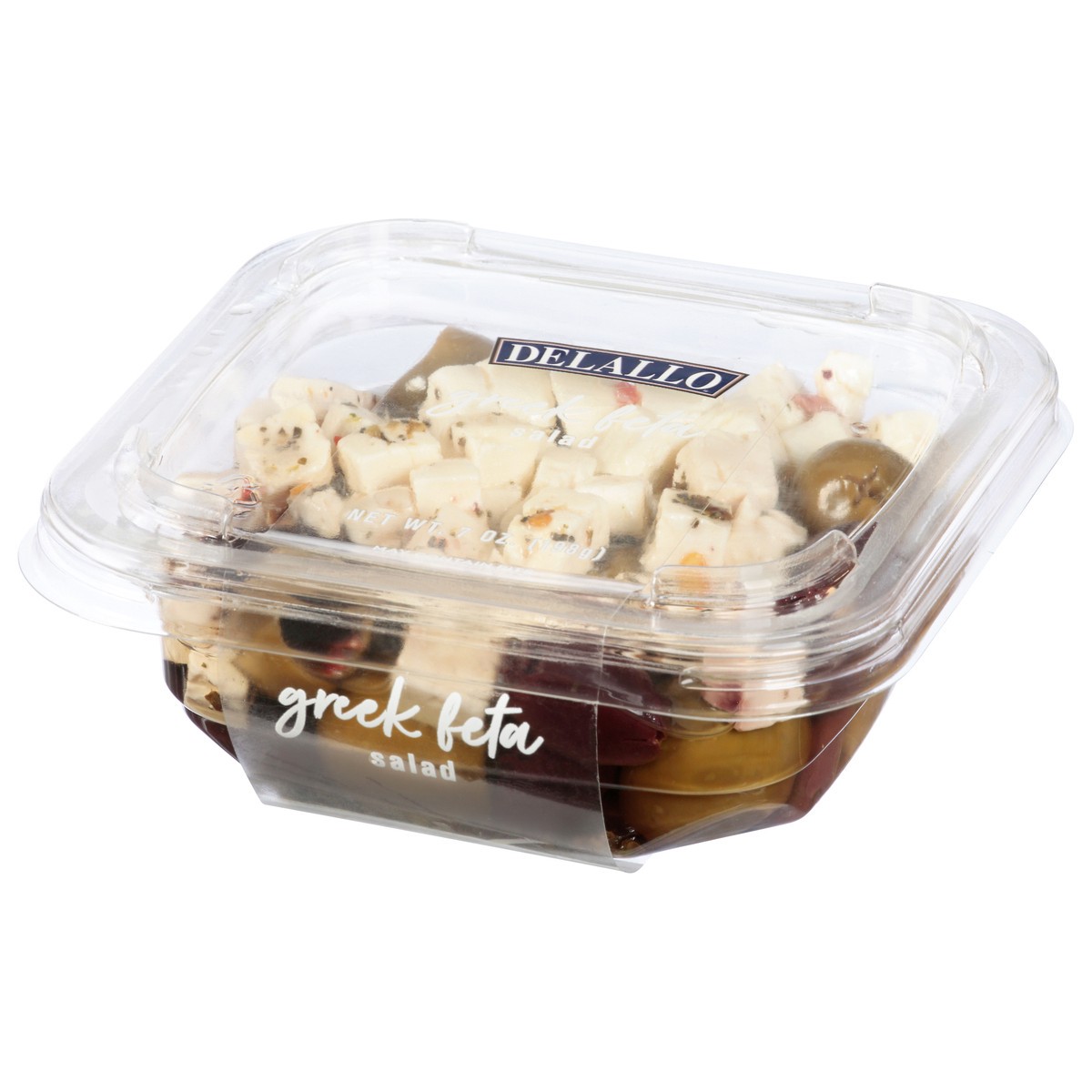 slide 3 of 13, DeLallo Greek Feta Salad 7 oz, 7 oz