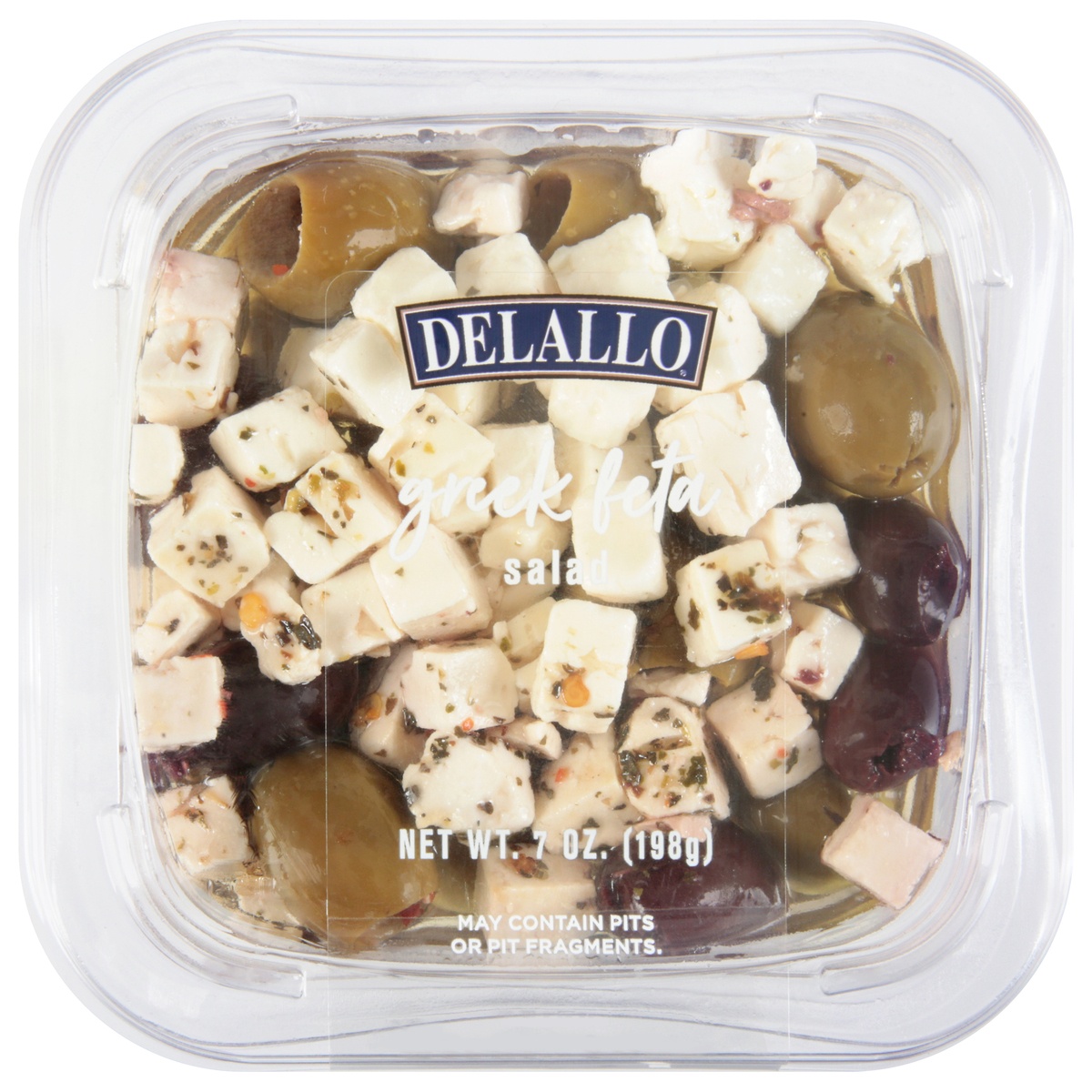 slide 1 of 1, DeLallo Greek Feta Salad In Oil, 7 oz