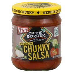 On The Border 16 oz OTB Chunky Medium Salsa