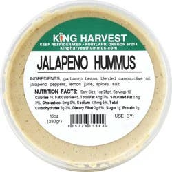 King Harvest Hummus 10 oz
