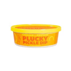 Plucky Cheddar Mustard Pickle Dip 7 oz